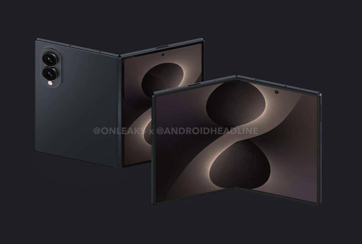 截击苹果iPhone Fold：三星Galaxy Z Fold8 Wide宽折叠手机曝光